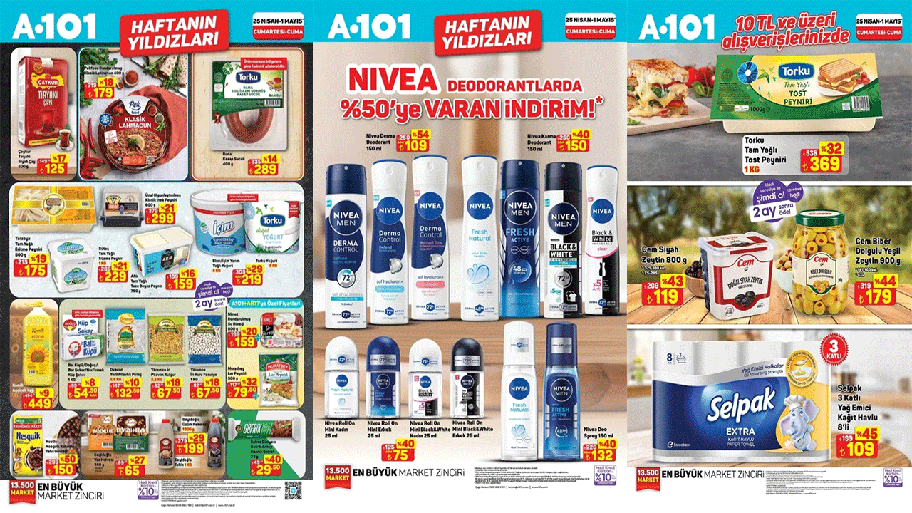 A101’in Yeni Kataloğunda Büyük İndirimler: Ayçiçek Yağından Çaya Her Şey Daha Ucuz!