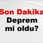 AFAD ve Kandilli 27 Nisan 2026 güncel depremleri listeledi, en çok etkilenen iller açıklandı