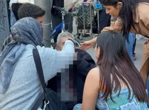 Eskişehir’de 14 yaşındaki çocuk ile 70 yaşındaki adam arasında sokak kavgası yaşandı