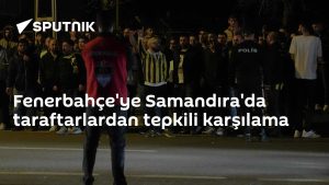 Galatasaray yenilgisi sonrası Fenerbahçe’yi Samandıra’da öfkeli taraftarlar karşıladı