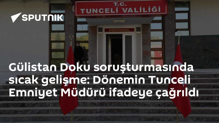 Gülistan Doku soruşturmasında dönemin Tunceli Emniyet Müdürü tanık olarak ifadeye çağrıldı