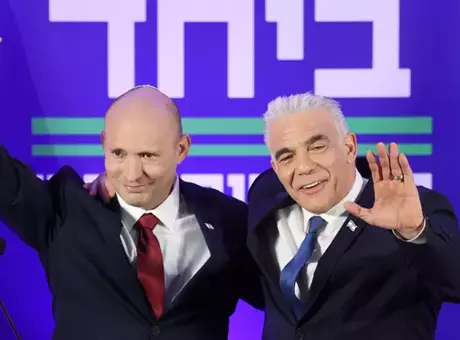 İsrail siyasetinde Bennett ve Lapid güçlerini Netanyahu’ya karşı birleştirdi