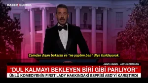 Jimmy Kimmel’ın Melania Trump esprisi sonrası Beyaz Saray’da gerginlik yaşandı