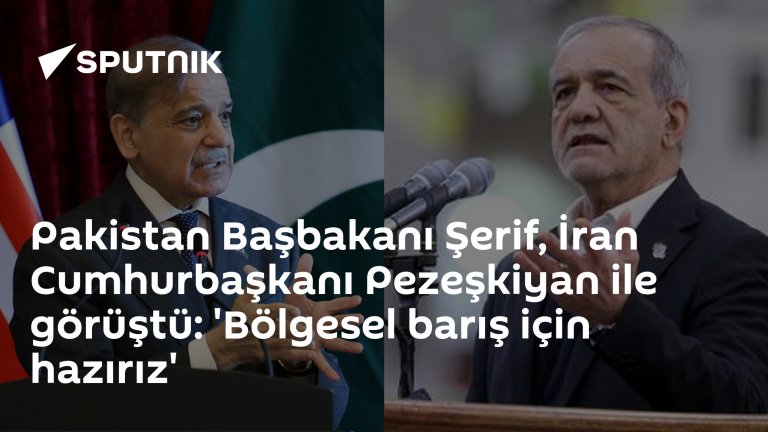 Pakistan Başbakanı Şerif ve İran Cumhurbaşkanı Pezeşkiyan bölgesel barış için işbirliğine hazır