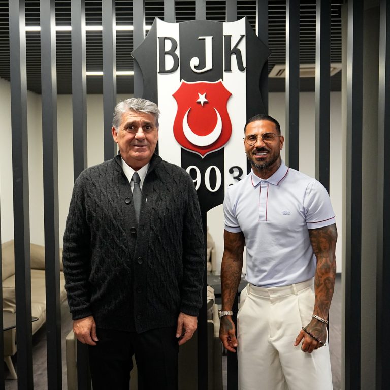 Ricardo Quaresma Beşiktaş Başkanı Serdal Adalı ile İstanbul’da bir araya geldi