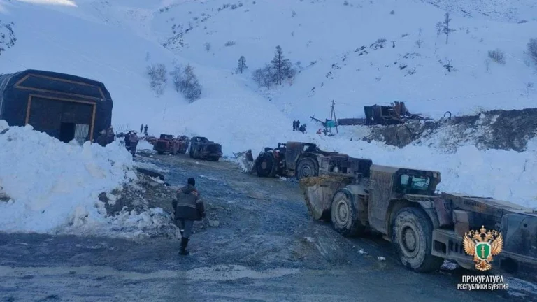 Rusya’nın Buryutya bölgesinde çığ faciası maden işçilerini hayattan kopardı