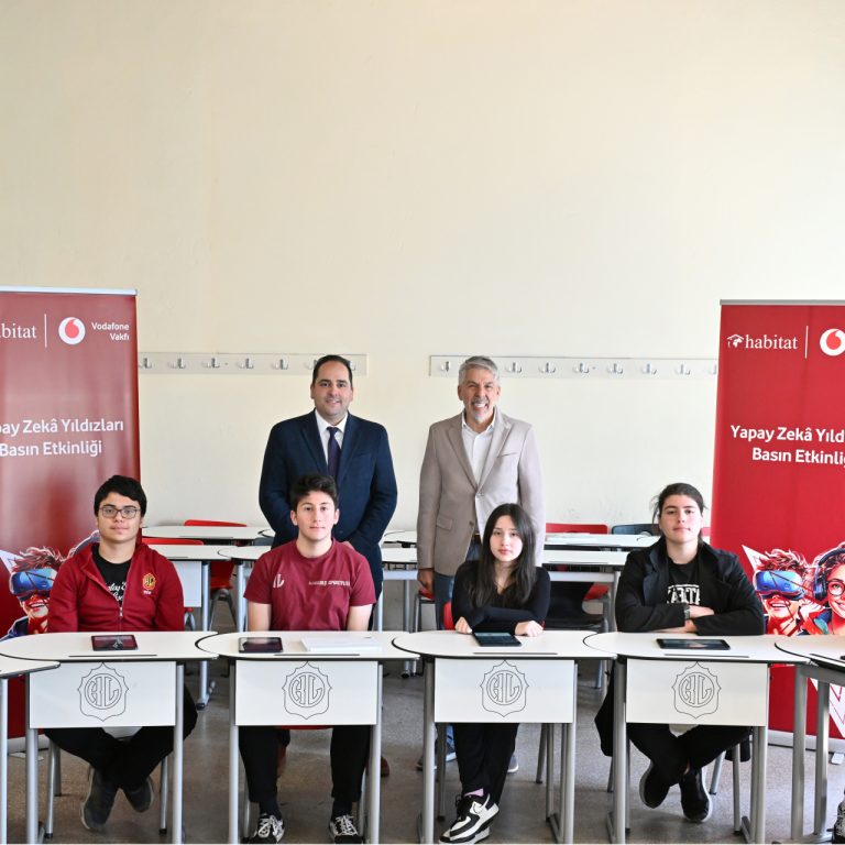 Vodafone Vakfı ve Habitat’ın Yapay Zeka Yıldızları Projesi 118 Bin Öğrenciye Ulaştı