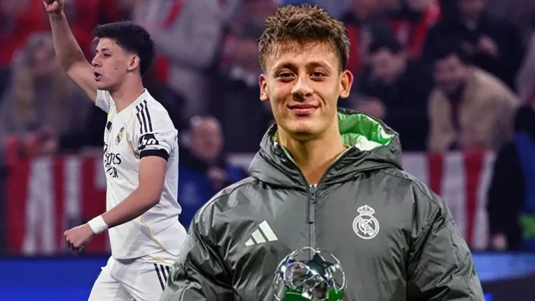 Arda Güler Şampiyonlar Ligi’nde Yılın Yükselen Yıldızı seçildi