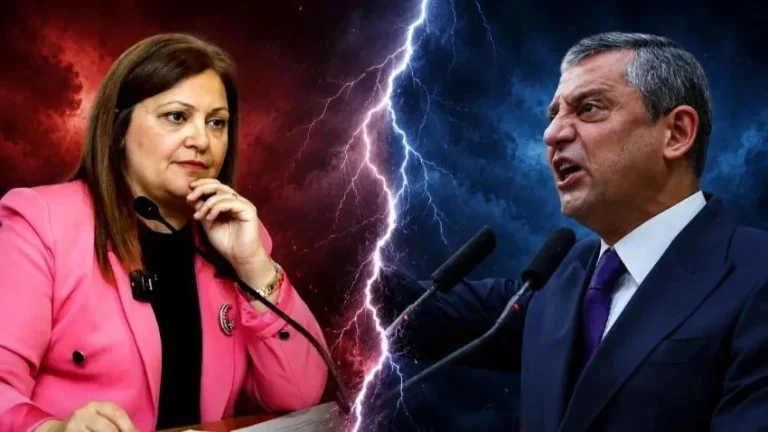Burcu Köksal’dan Özgür Özel’e: “Gecenin yarısı elinin ayarı yok…”