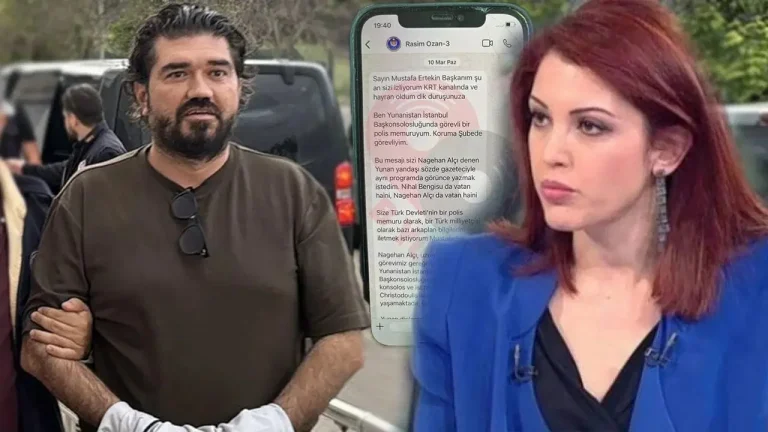 Rasim Ozan Kütahyalı kendisini polis olarak tanıtmış, boşandığı Nagehan Alçı’yı suçlamıştı