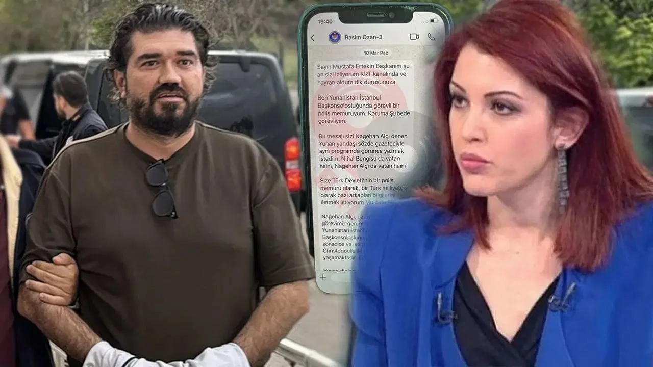 Rasim Ozan Kütahyalı kendisini polis olarak tanıtmış, boşandığı Nagehan Alçı’yı suçlamıştı