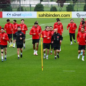A Milli Takım 2026 Dünya Kupası için Riva’da Antrenmanlara Başladı