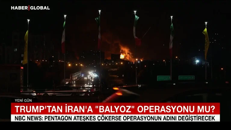 ABD Başkanı Trump, İran’a yönelik operasyonun adını Balyoz olarak değiştirmeyi planlıyor