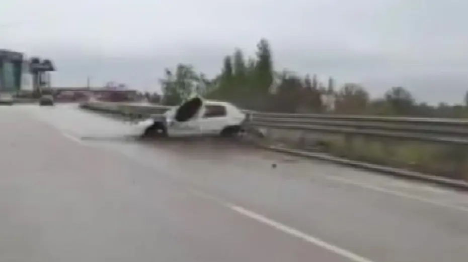Amasya’da ardı ardına yaşanan trafik kazaları yürekleri ağza getirdi