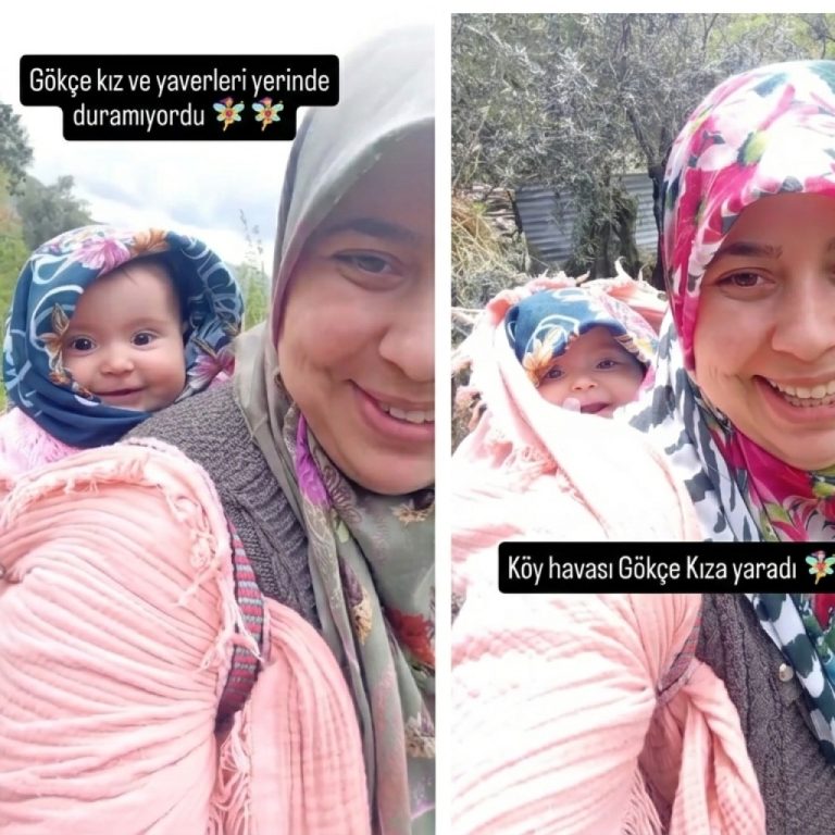 Antalya’nın Gündoğmuş köy yaşamını yansıtan anne-kız videoları izleyenleri mest etti