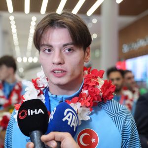 Berkay Erer Avrupa Tekvando Şampiyonası’nda altın madalya kazandı