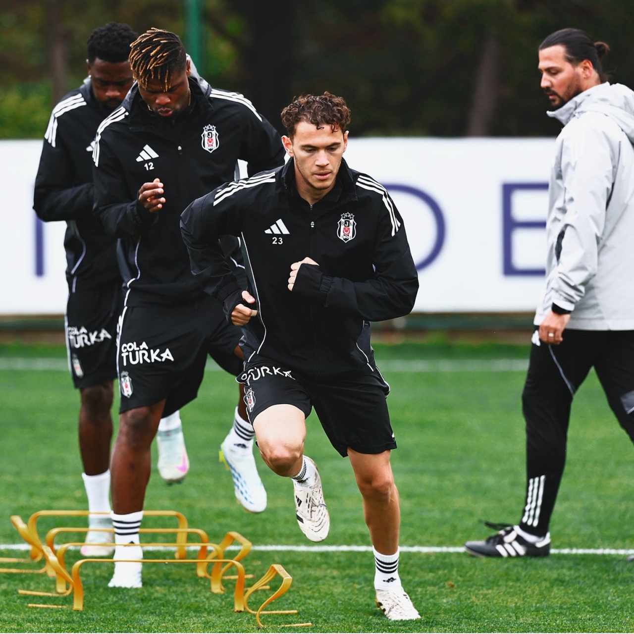 Beşiktaş, Ziraat Türkiye Kupası yarı final maçı öncesi hazırlıklarını sürdürüyor