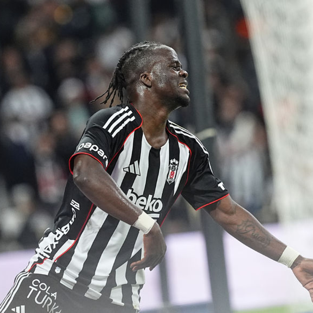 Beşiktaşlı Olaitan Türkiye Kupası’ndaki yenilginin ardından taraftara seslendi