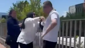 Bursa’da kadına yönelik şiddeti başka bir kadın cesurca durdurdu