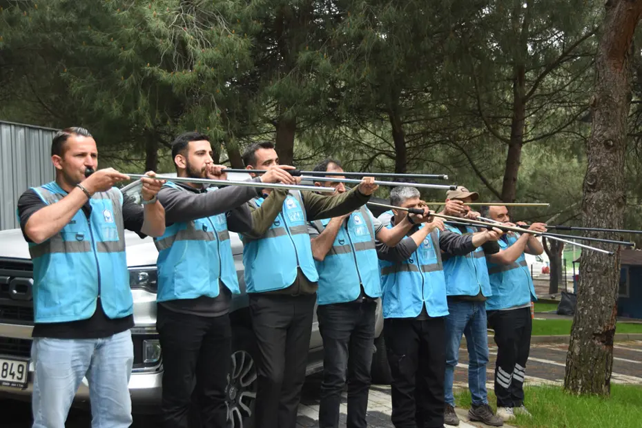 Bursa’da tüf tüflü kurban yakalama timi bayramda göreve hazır