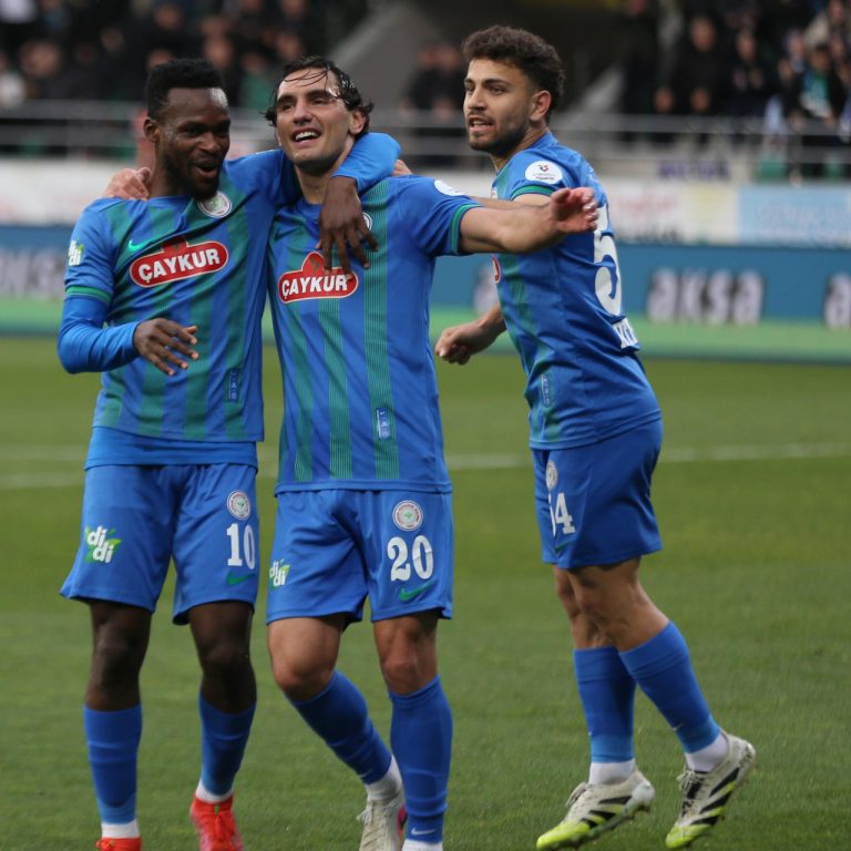 Çaykur Rizespor kendi evinde Konyaspor karşısında gollü galibiyet elde etti