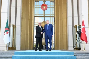 Cezayir Cumhurbaşkanı Tebbun’un Türkiye ziyareti Beştepe’deki resmi törenle başladı