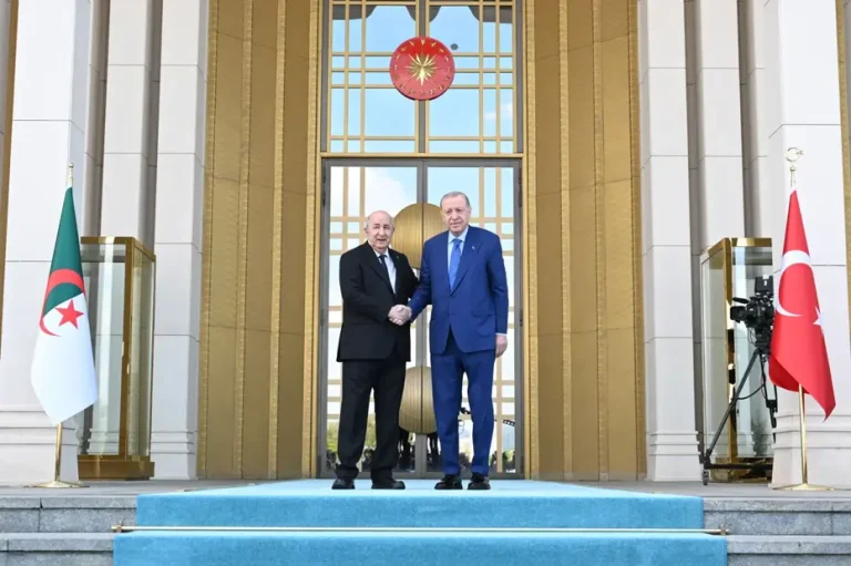 Cezayir Cumhurbaşkanı Tebbun’un Türkiye ziyareti Beştepe’deki resmi törenle başladı