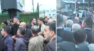 CHP Genel Merkezi’nde tahliye iddiaları sonrası çıkan kavgada tansiyon yükseldi