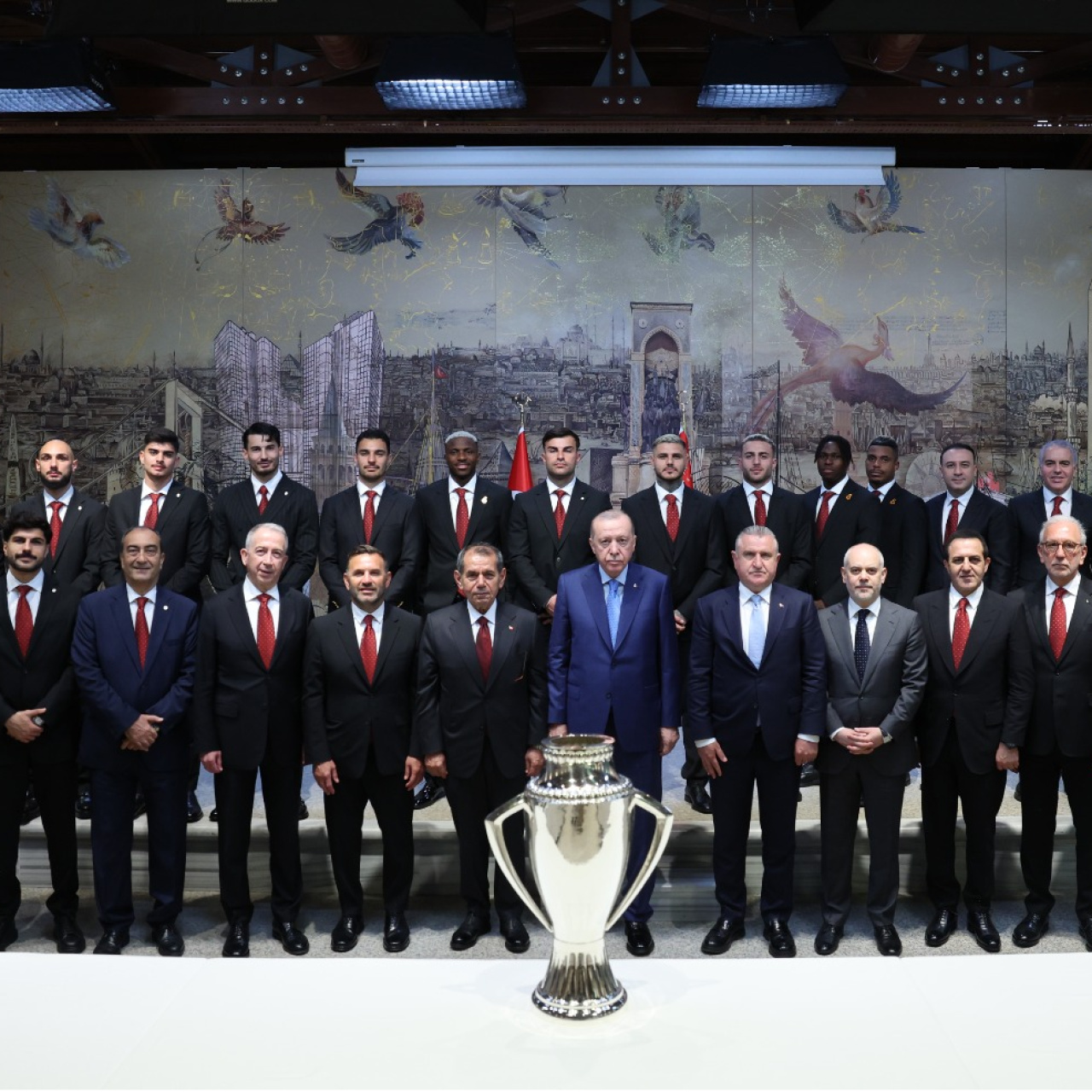 Cumhurbaşkanı Erdoğan, Galatasaray’ın 2025-2026 şampiyonluk kutlamasına ev sahipliği yaptı