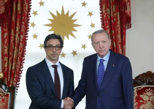 Erdoğan ve Şeyh Mansur İstanbul’da İkili İlişkileri Geliştirme Konusunda Buluştu