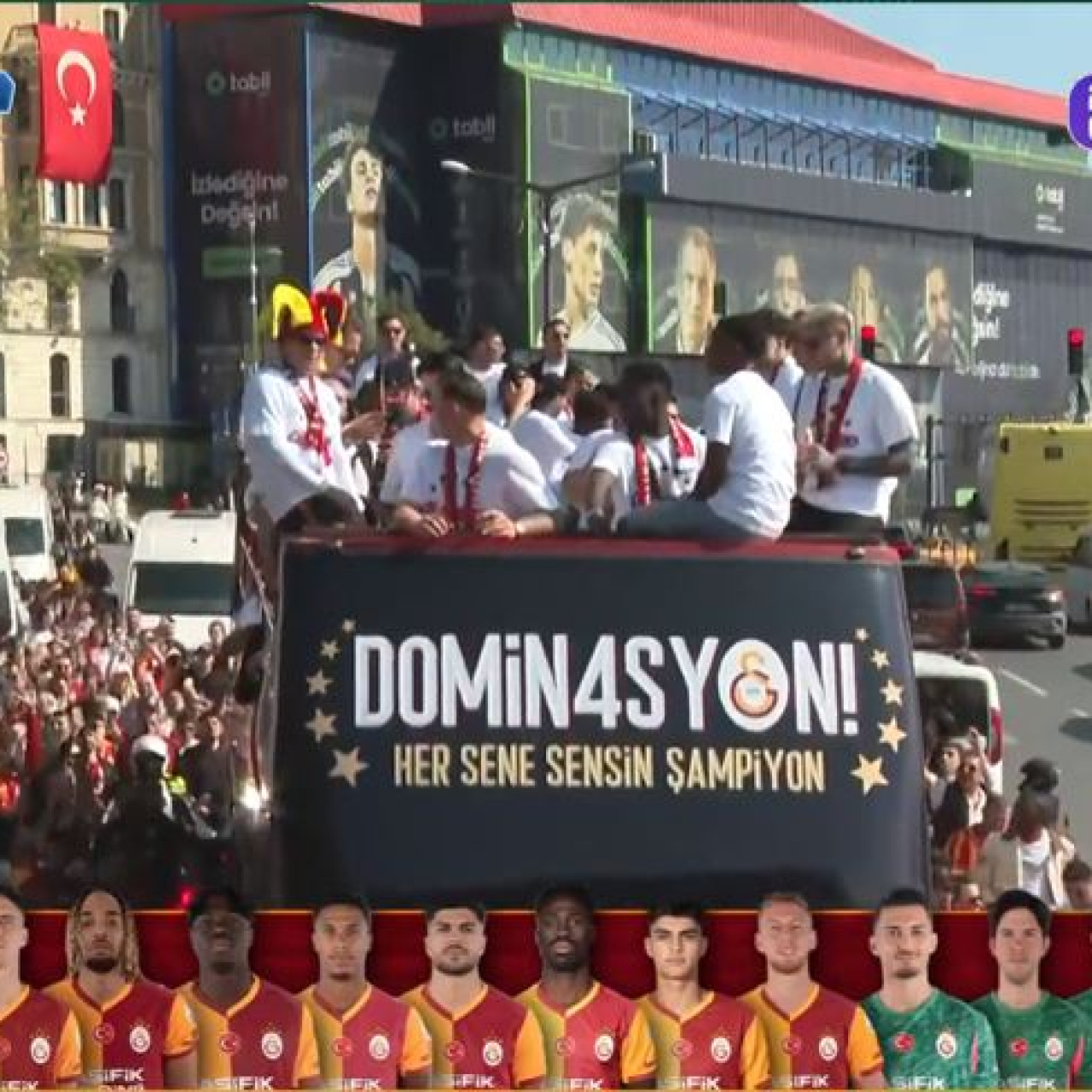 Galatasaray 2025-2026 sezonunu şampiyon tamamlayarak 26. kupasını kaldırıyor
