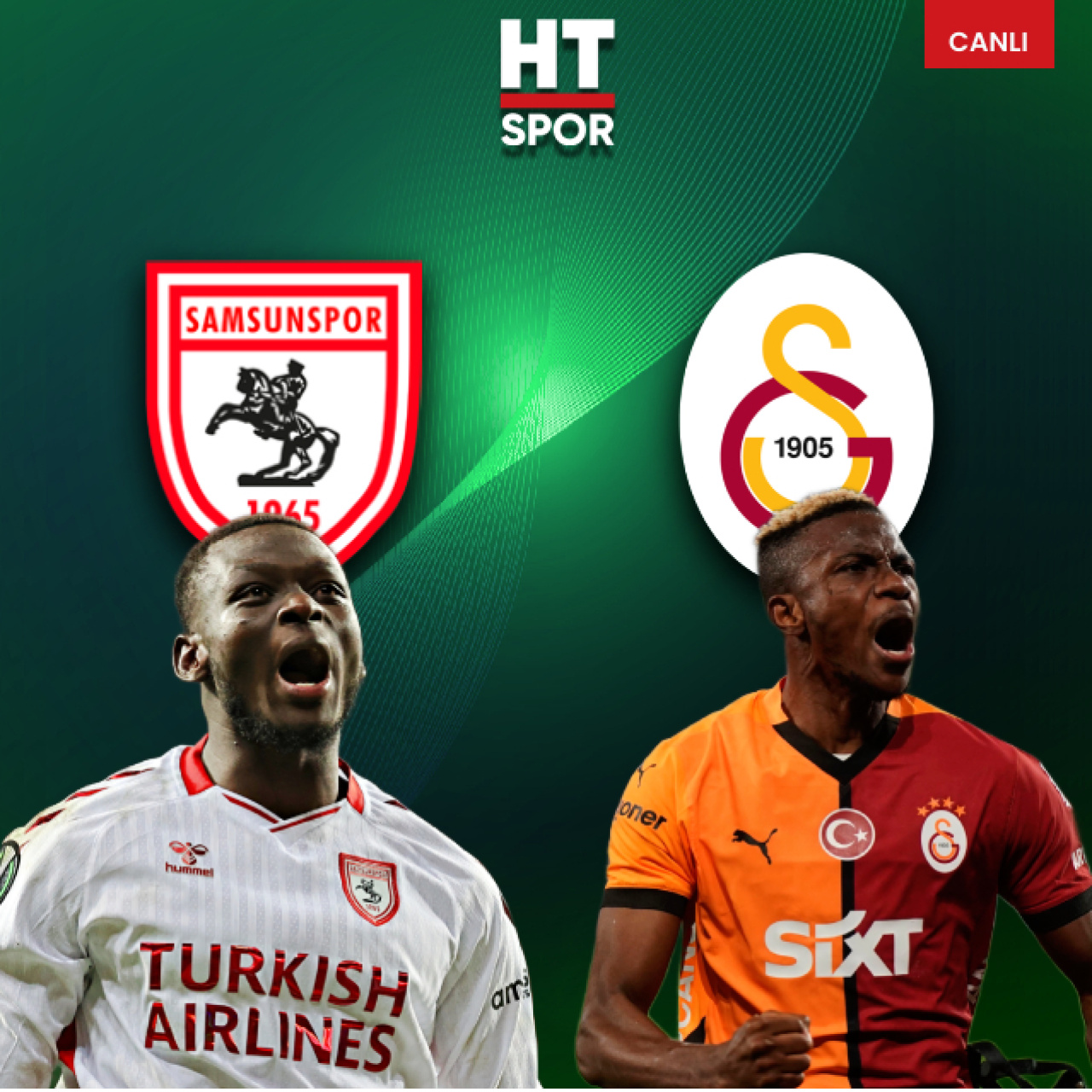 Galatasaray, Samsunspor karşısında şampiyonluk için sahaya çıkıyor