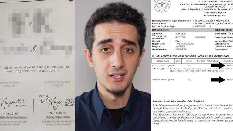 Hantavirüs Gemisinde Bulunan Ruhi Çenet Test Sonuçlarının Negatif Olduğunu Açıkladı