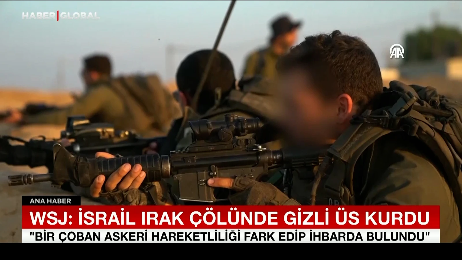 Irak Çölü’nde İsrail’in Gizli Üs Kurduğu İddiası Dikkatleri Üzerine Çekiyor
