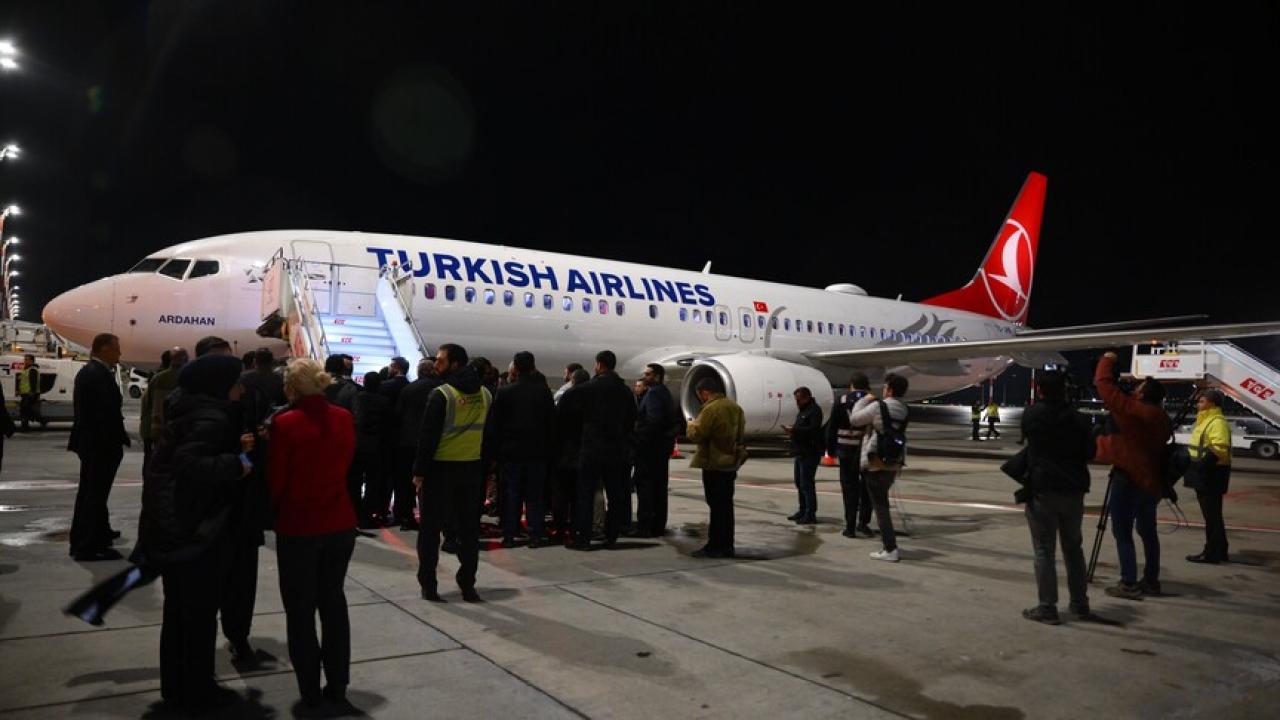 İsrail’de alıkonulan Türk aktivistler İstanbul Havalimanı’na ulaştı