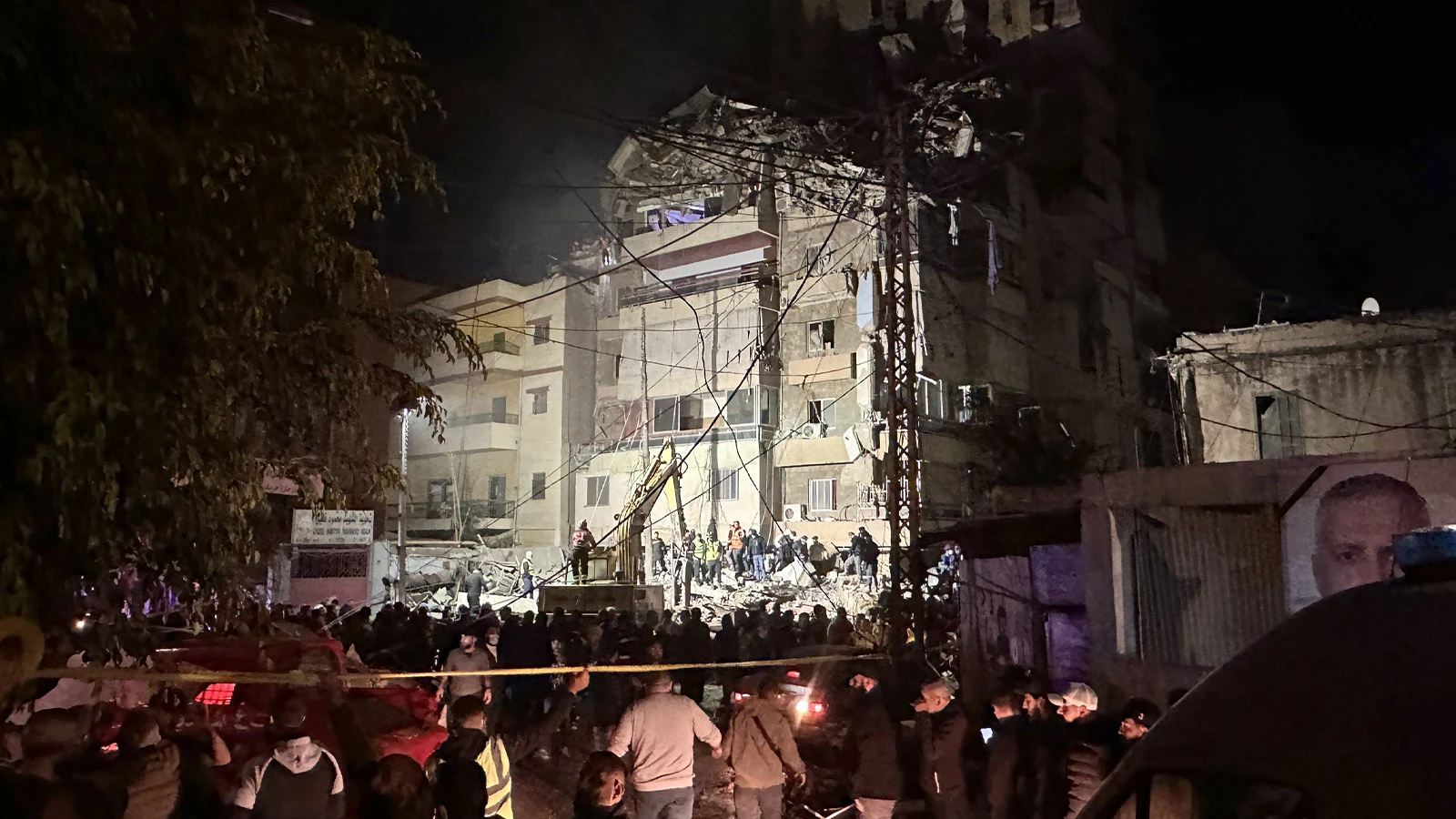 İsrail’in Beyrut’a gerçekleştirdiği saldırıda iki kişi hayatını kaybetti