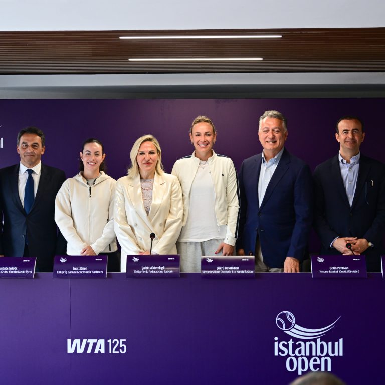 İstanbul Open 2026 tenis turnuvası basın toplantısıyla start aldı