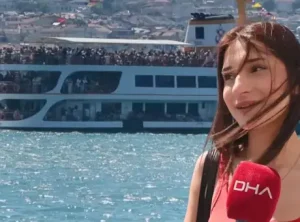 Kabataş İskelesi’nde Bayramın Son Gününde Yoğun Vapur Kalabalığı Yaşandı