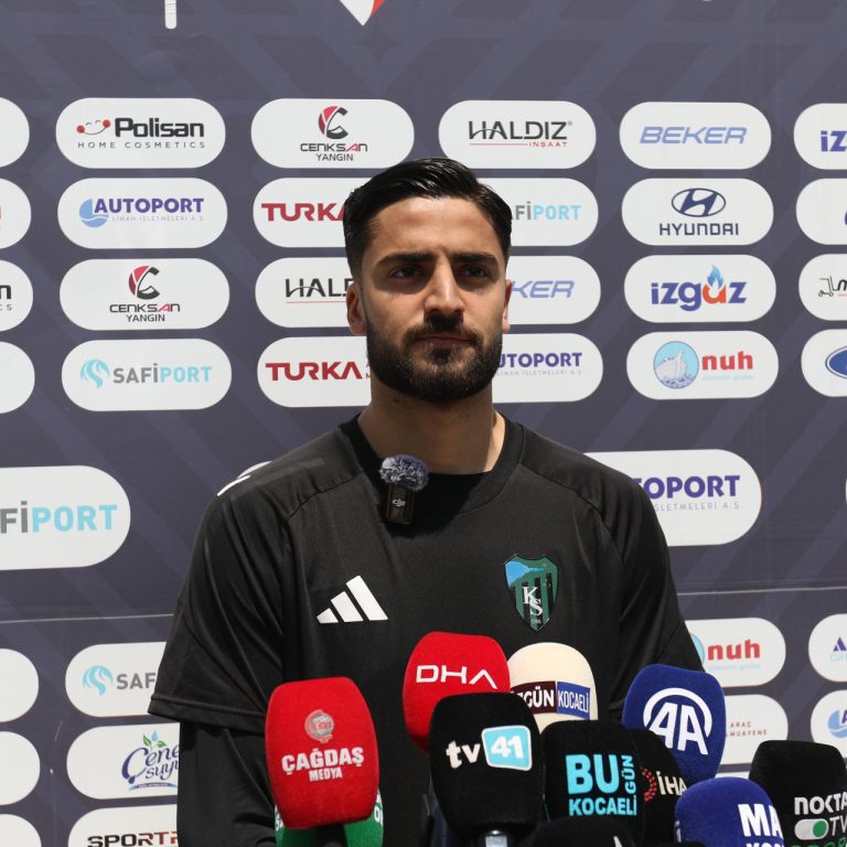 Kocaelispor’un genç kalecisi Serhat Öztaşdelen kulüpte uzun yıllar kalmayı hedefliyor