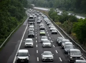 Kurban Bayramı tatili öncesi Anadolu Otoyolu’nda trafik yoğunluğu İstanbul çıkışını zorladı
