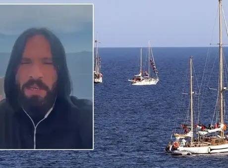 Küresel Sumud Filosu’ndaki Türk aktivist Ömer Aslan İsrail saldırısını anlattı