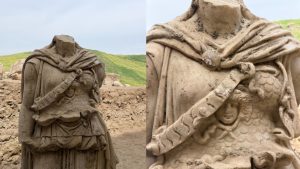 Laodikeia Antik Kenti’nde Augustus Dönemi’nden kalma Athena heykeli bulundu