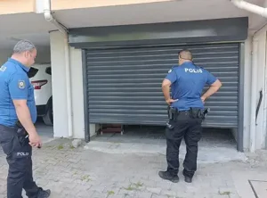 Manavgat’ta hırsızlık ihbarı sonrası garajda yaşanan şaşırtıcı karşılaşma