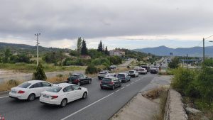 Muğla’da Bayram Tatili Yoğunluğu Trafiği Kilometrelerce Uzattı