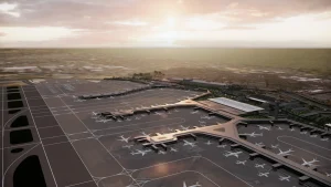 New Jersey’de iniş yapan yolcu uçağı kara yolundaki kamyonla çarpıştı