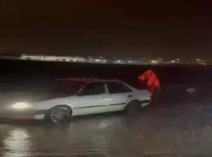 Osmaniye’de Aniden Bastıran Sağanak Yağış Kentte Hayatı Felç Etti