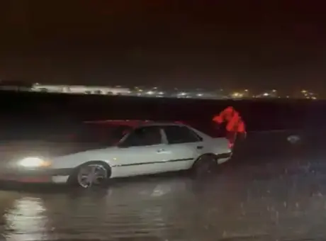 Osmaniye’de Aniden Bastıran Sağanak Yağış Kentte Hayatı Felç Etti