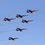 Samsun’da SOLOTÜRK ve Türk Yıldızları’nın prova uçuşları heyecan yarattı