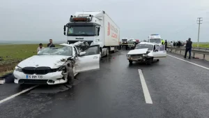 Siverek-Diyarbakır Karayolunda Zincirleme Kaza Can Aldı