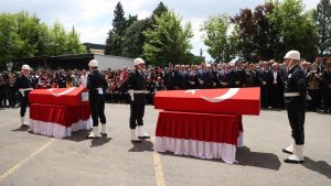 Tekirdağ’da Şehit Polisler Erkan Tütüncüler ve Emrah Koç İçin Duygusal Tören Düzenlendi